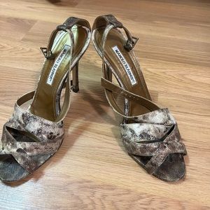 Manolo Blahnik sandal heels